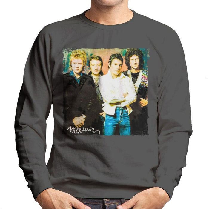 Sidney Maurer Original Portrait Of Queen Mens Sweatshirt - Mens Sweatshirt