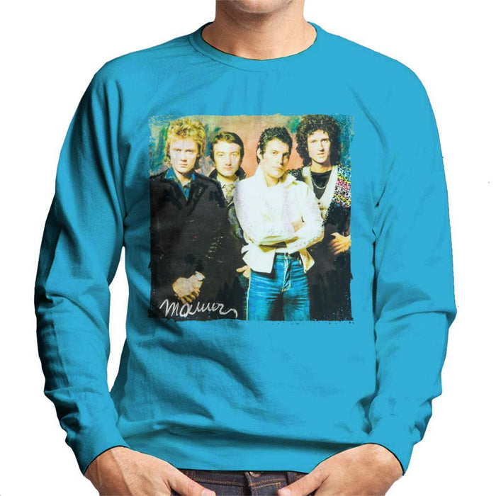 Sidney Maurer Original Portrait Of Queen Mens Sweatshirt - Mens Sweatshirt