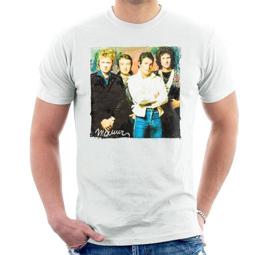 Sidney Maurer Original Portrait Of Queen Mens T-Shirt - Mens T-Shirt