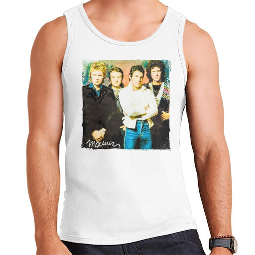 Sidney Maurer Original Portrait Of Queen Mens Vest - Mens Vest