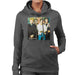 Sidney Maurer Original Portrait Of Queen Womens Hooded Sweatshirt - Womens Hooded Sweatshirt