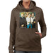 Sidney Maurer Original Portrait Of Queen Womens Hooded Sweatshirt - Womens Hooded Sweatshirt