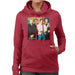 Sidney Maurer Original Portrait Of Queen Womens Hooded Sweatshirt - Womens Hooded Sweatshirt