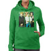 Sidney Maurer Original Portrait Of Queen Womens Hooded Sweatshirt - Womens Hooded Sweatshirt