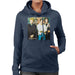 Sidney Maurer Original Portrait Of Queen Womens Hooded Sweatshirt - Womens Hooded Sweatshirt