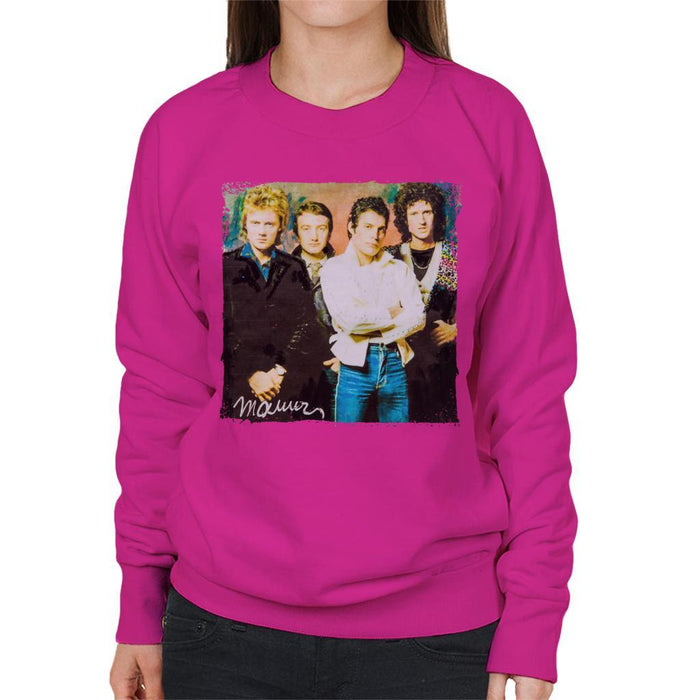 Sidney Maurer Original Portrait Of Queen Womens Sweatshirt - Womens Sweatshirt