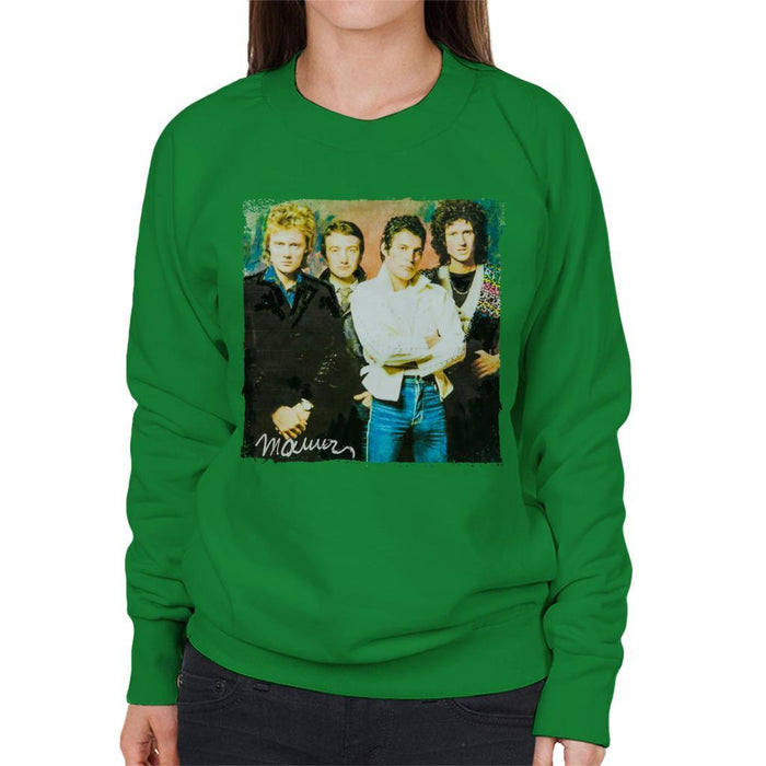 Sidney Maurer Original Portrait Of Queen Womens Sweatshirt - Womens Sweatshirt