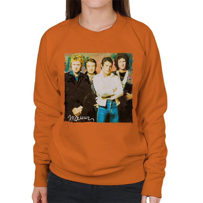 Sidney Maurer Original Portrait Of Queen Womens Sweatshirt - Womens Sweatshirt