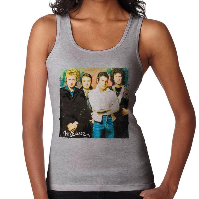 Sidney Maurer Original Portrait Of Queen Womens Vest - Womens Vest