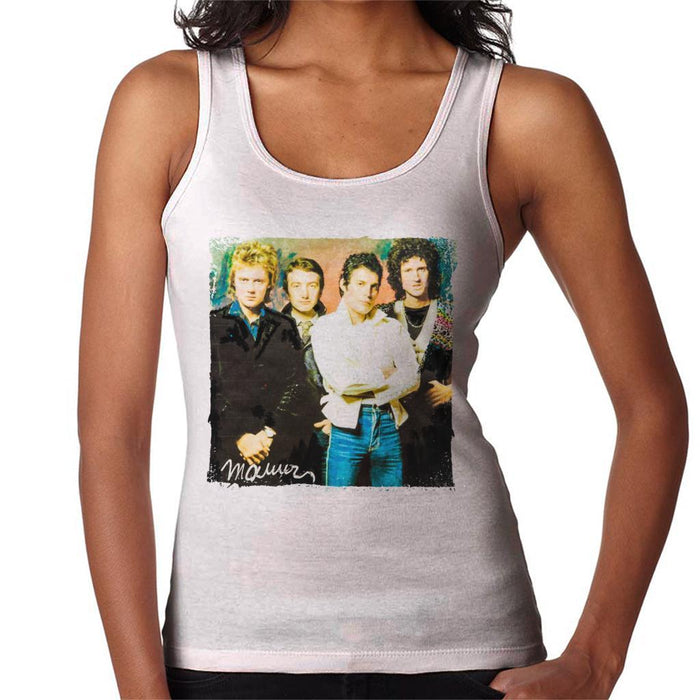 Sidney Maurer Original Portrait Of Queen Womens Vest - Womens Vest
