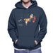 Sidney Maurer Original Portrait Of Rihanna Nude Mens Hooded Sweatshirt - Mens Hooded Sweatshirt