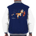 Sidney Maurer Original Portrait Of Rihanna Nude Mens Varsity Jacket - Small / Navy/White - Mens Varsity Jacket