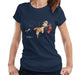 Sidney Maurer Original Portrait Of Rihanna Nude Womens T-Shirt - Small / Navy Blue - Womens T-Shirt