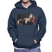 Sidney Maurer Original Portrait Of Rihanna White Mens Hooded Sweatshirt - Mens Hooded Sweatshirt