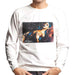 Sidney Maurer Original Portrait Of Rihanna White Mens Sweatshirt - Mens Sweatshirt