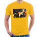 Sidney Maurer Original Portrait Of Rihanna White Mens T-Shirt - Small / Gold - Mens T-Shirt
