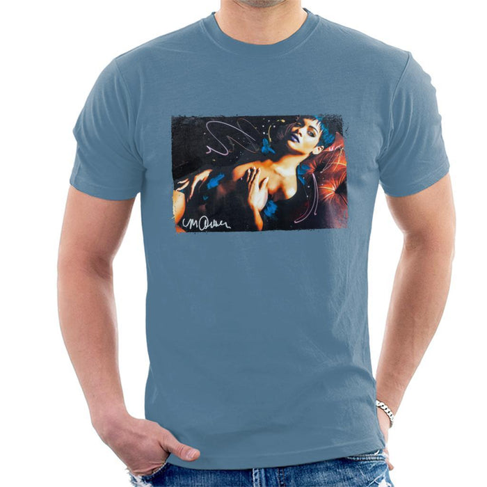 Sidney Maurer Original Portrait Of Rihanna White Mens T-Shirt - Mens T-Shirt