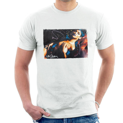 Sidney Maurer Original Portrait Of Rihanna White Mens T-Shirt - Mens T-Shirt