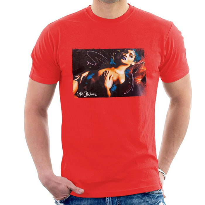 Sidney Maurer Original Portrait Of Rihanna White Mens T-Shirt - Mens T-Shirt