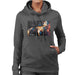 Sidney Maurer Original Portrait Of Rihanna White Womens Hooded Sweatshirt - Womens Hooded Sweatshirt
