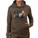 Sidney Maurer Original Portrait Of Rihanna White Womens Hooded Sweatshirt - Womens Hooded Sweatshirt