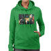 Sidney Maurer Original Portrait Of Rihanna White Womens Hooded Sweatshirt - Womens Hooded Sweatshirt