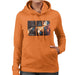 Sidney Maurer Original Portrait Of Rihanna White Womens Hooded Sweatshirt - Womens Hooded Sweatshirt