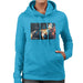 Sidney Maurer Original Portrait Of Rihanna White Womens Hooded Sweatshirt - Womens Hooded Sweatshirt