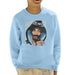 Sidney Maurer Original Portrait Of Snoop Dogg Smoking Kids Sweatshirt - Kids Boys Sweatshirt