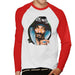 Sidney Maurer Original Portrait Of Snoop Dogg Smoking Mens Baseball Long Sleeved T-Shirt - Mens Baseball Long Sleeved T-Shirt