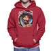 Sidney Maurer Original Portrait Of Snoop Dogg Smoking Mens Hooded Sweatshirt - Mens Hooded Sweatshirt