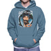 Sidney Maurer Original Portrait Of Snoop Dogg Smoking Mens Hooded Sweatshirt - Mens Hooded Sweatshirt