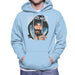 Sidney Maurer Original Portrait Of Snoop Dogg Smoking Mens Hooded Sweatshirt - Mens Hooded Sweatshirt