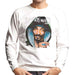 Sidney Maurer Original Portrait Of Snoop Dogg Smoking Mens Sweatshirt - Mens Sweatshirt