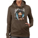 Sidney Maurer Original Portrait Of Snoop Dogg Smoking Womens Hooded Sweatshirt - Womens Hooded Sweatshirt