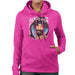 Sidney Maurer Original Portrait Of Snoop Dogg Smoking Womens Hooded Sweatshirt - Womens Hooded Sweatshirt