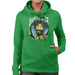 Sidney Maurer Original Portrait Of Snoop Dogg Smoking Womens Hooded Sweatshirt - Womens Hooded Sweatshirt