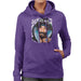 Sidney Maurer Original Portrait Of Snoop Dogg Smoking Womens Hooded Sweatshirt - Womens Hooded Sweatshirt