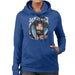 Sidney Maurer Original Portrait Of Snoop Dogg Smoking Womens Hooded Sweatshirt - Womens Hooded Sweatshirt