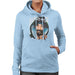 Sidney Maurer Original Portrait Of Snoop Dogg Smoking Womens Hooded Sweatshirt - Womens Hooded Sweatshirt