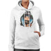 Sidney Maurer Original Portrait Of Snoop Dogg Smoking Womens Hooded Sweatshirt - Womens Hooded Sweatshirt