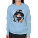 Sidney Maurer Original Portrait Of Snoop Dogg Smoking Womens Sweatshirt - Womens Sweatshirt