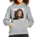 Sidney Maurer Original Portrait Of Whitney Houston Triangle Earrings Kids Hooded Sweatshirt - Kids Boys Hooded Sweatshirt