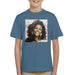 Sidney Maurer Original Portrait Of Whitney Houston Triangle Earrings Kids T-Shirt - Kids Boys T-Shirt