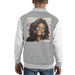 Sidney Maurer Original Portrait Of Whitney Houston Triangle Earrings Kids Varsity Jacket - Kids Boys Varsity Jacket