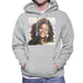 Sidney Maurer Original Portrait Of Whitney Houston Triangle Earrings Mens Hooded Sweatshirt - Mens Hooded Sweatshirt