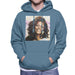 Sidney Maurer Original Portrait Of Whitney Houston Triangle Earrings Mens Hooded Sweatshirt - Mens Hooded Sweatshirt