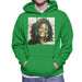 Sidney Maurer Original Portrait Of Whitney Houston Triangle Earrings Mens Hooded Sweatshirt - Mens Hooded Sweatshirt