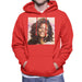 Sidney Maurer Original Portrait Of Whitney Houston Triangle Earrings Mens Hooded Sweatshirt - Mens Hooded Sweatshirt