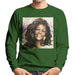 Sidney Maurer Original Portrait Of Whitney Houston Triangle Earrings Mens Sweatshirt - Mens Sweatshirt